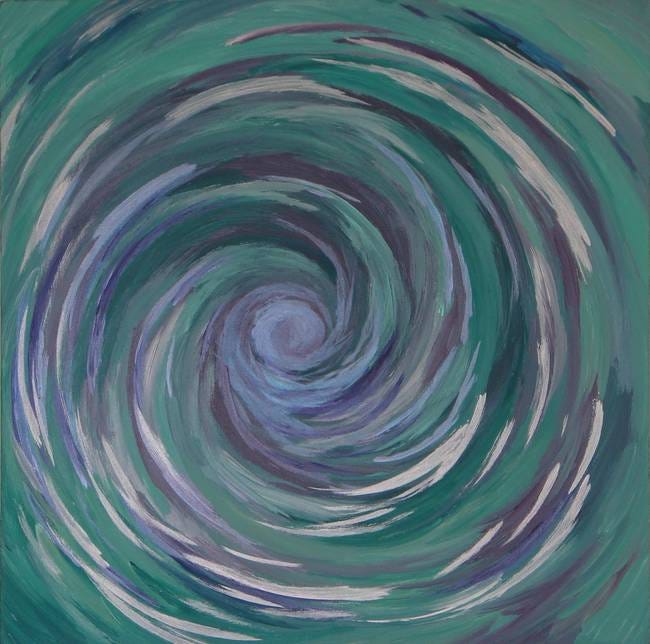 Stunning "Whirlpool" Acrylic Painting Reproductions For Sale On Fine Art Prints