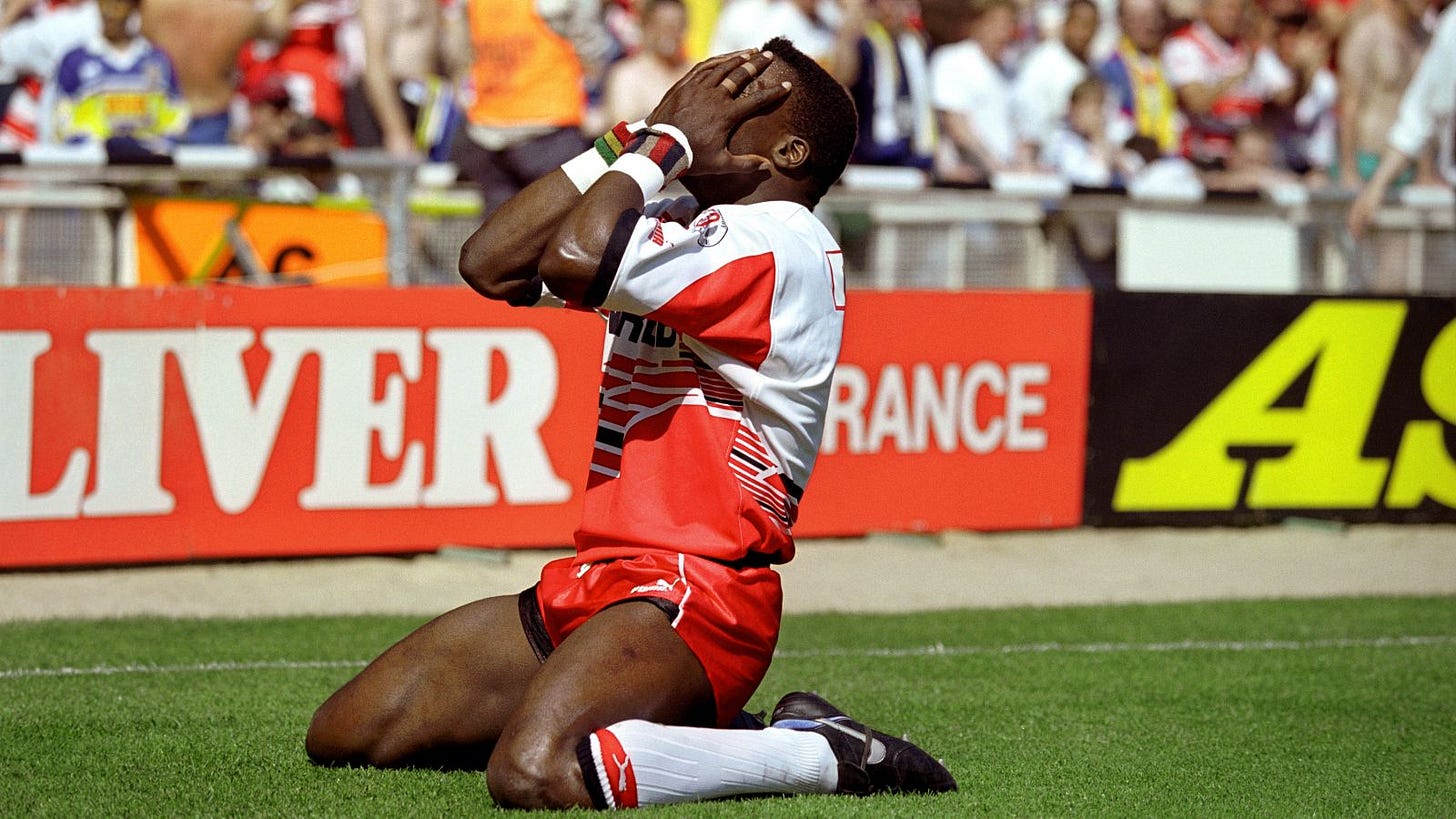 The 7 greatest tries in Challenge Cup final history including Martin Offiah