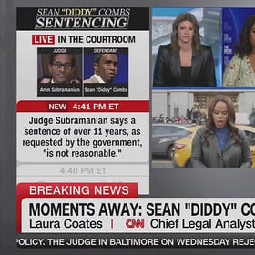 BREAKING: Diddy Sentenced to 50 Months in PRISON