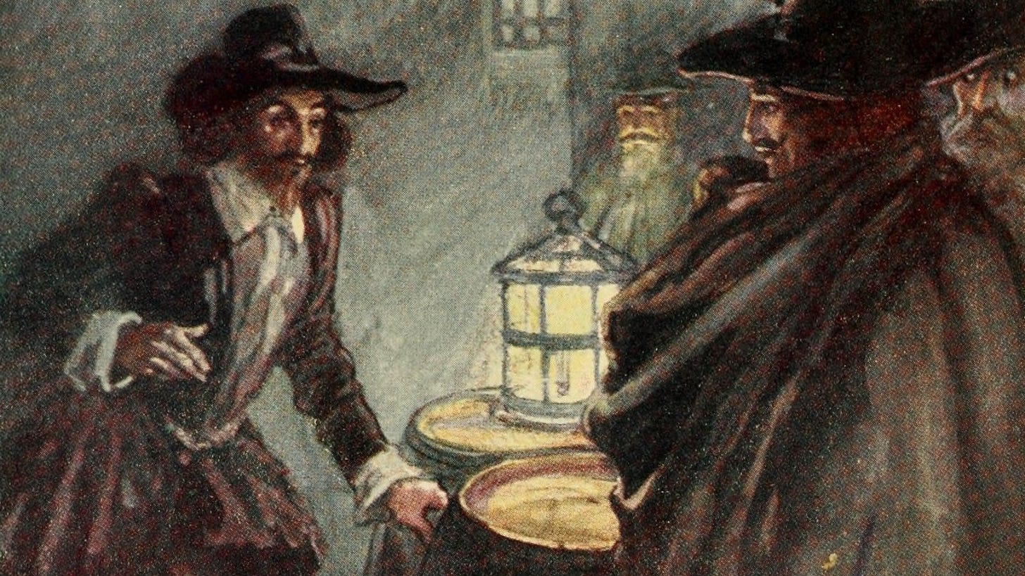 Guy Fawkes in the House of Lords