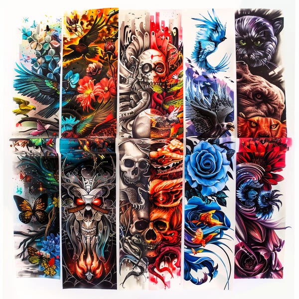 A vibrant collage tattoo banner showcases a variety of vivid colors, emphasizing the importance of selecting the right colors for a tattoo. The banner illustrates how color choice can enhance the design's impact, bring out intricate details, and reflect the wearer's personality. A vibrant collage tattoo banner showcases a variety of vivid colors, emphasizing the importance of selecting the right colors for a tattoo. The banner illustrates how color choice can enhance the design's impact, bring out intricate details, and reflect the wearer's personality.