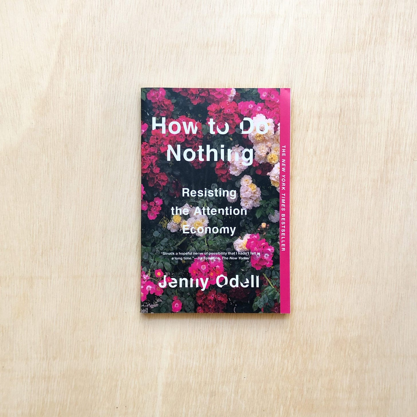 How to Do Nothing - Resisting the Attention Economy – Zabriskie Buchladen  für Kultur und Natur