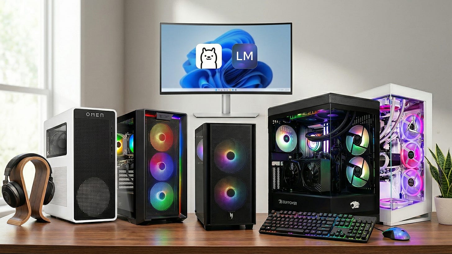 Best desktop PCs for local LLMs in 2026, ranked by VRAM Best desktop PCs for local LLMs in 2026, ranked by VRAM