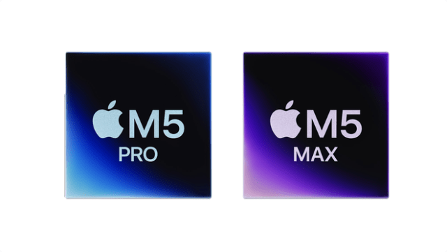 M5 Pro and M5 Max are built using the new Apple-designed Fusion Architecture that connects two dies with advanced IP blocks into a single SoC, delivering significant performance increases that push the limits of what’s possible with the new MacBook Pro.