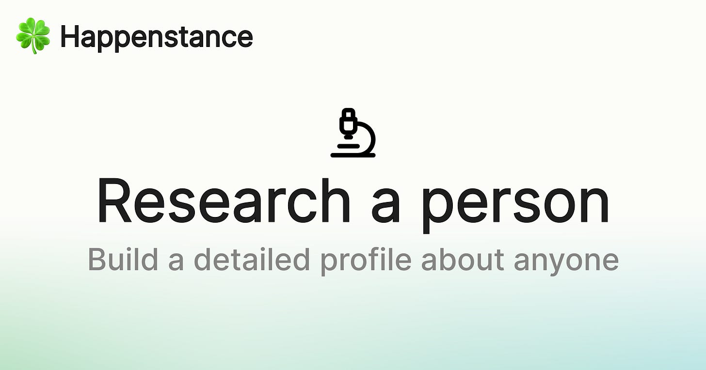 Happenstance Research