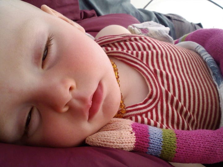 sleeping child