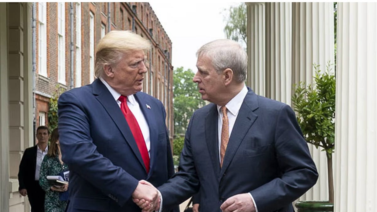 The arrest of Prince Andrew just increased the odds Trump bombs Iran to ...