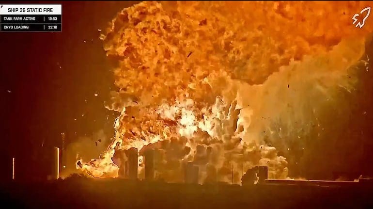 Elon Musk's SpaceX Starship prototype explodes during test in Texas | Watch