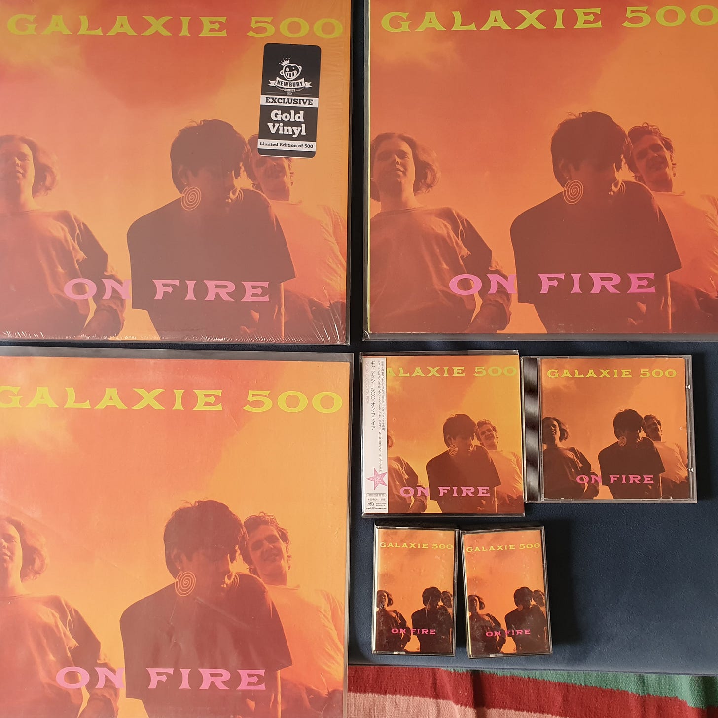 Galaxie 500 - On Fire x 7 (LP, CD, MC)