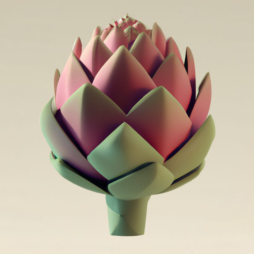 Substack profile picture for @artichoke