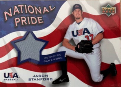 Jason Stanford representing Team USA Jason Stanford representing Team USA