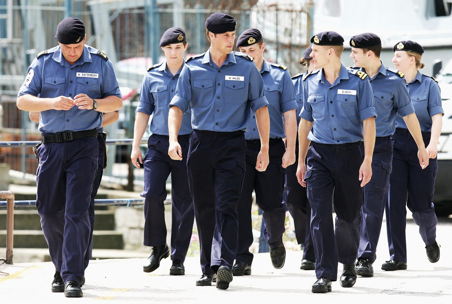 Prince William at Dartmouth Naval College