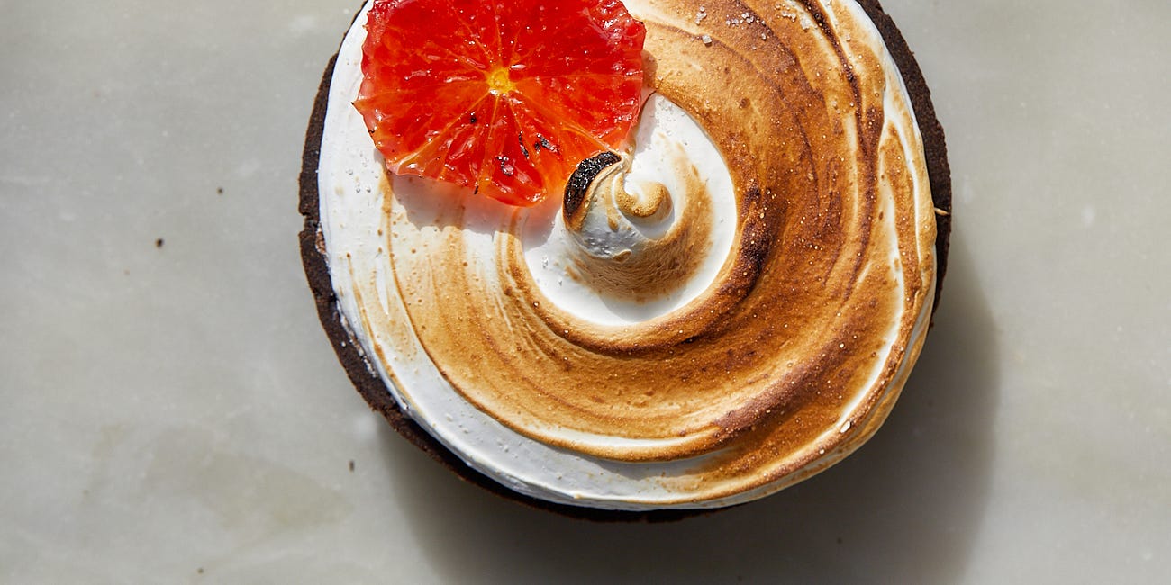 Blood Orange Mini Tarts