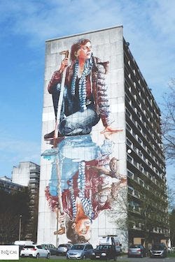 Fintan Magee mural