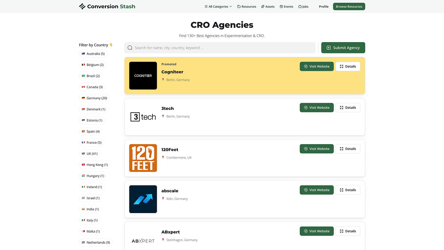 CRO Agencies Preview