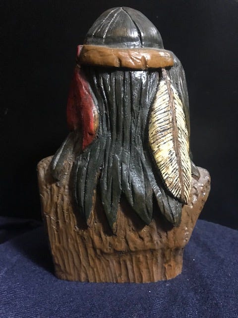 Indian Bust - Janet Wolfinger
