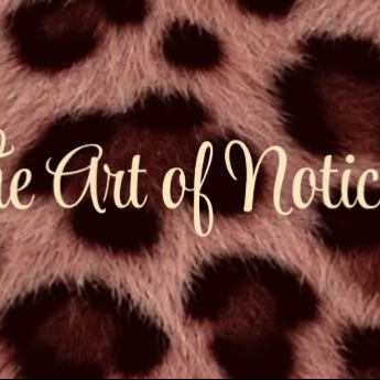 The Art of Noticing.