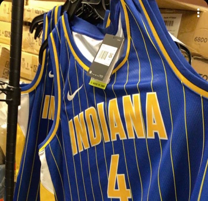 pacers pinstripe jersey 2020