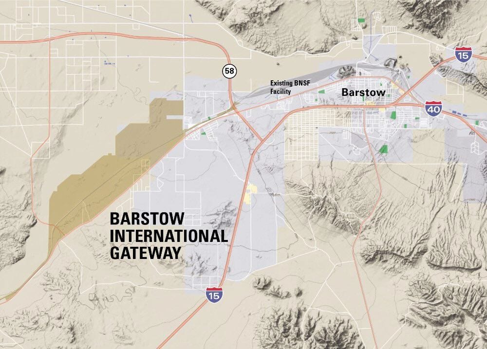 BNSF's Barstow International Gateway project receives city approval - Trains BNSF's Barstow International Gateway project receives city approval - Trains