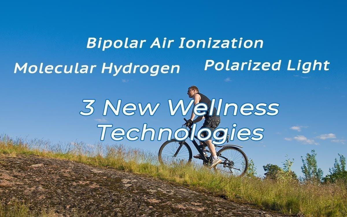 molecular hydrogen bipolar ionization polarized light therapy