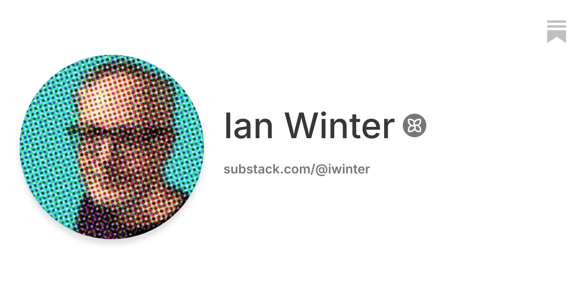 Ian Winter | Substack
