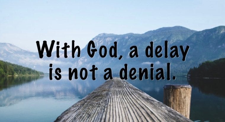 Delayed, Not Denied - Ray Noah | Faith in Motion