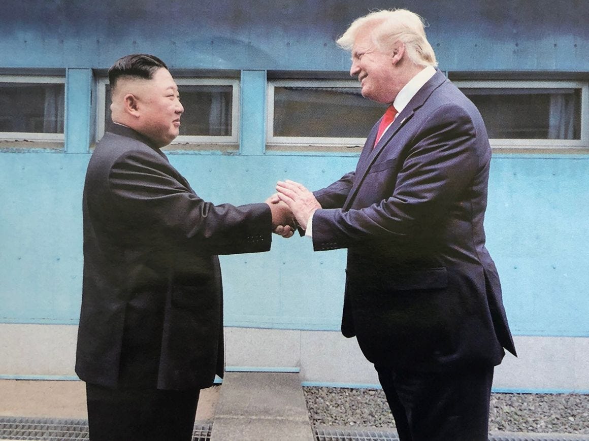 US officials reportedly eye meeting between Trump and Kim Jong Un – POLITICO