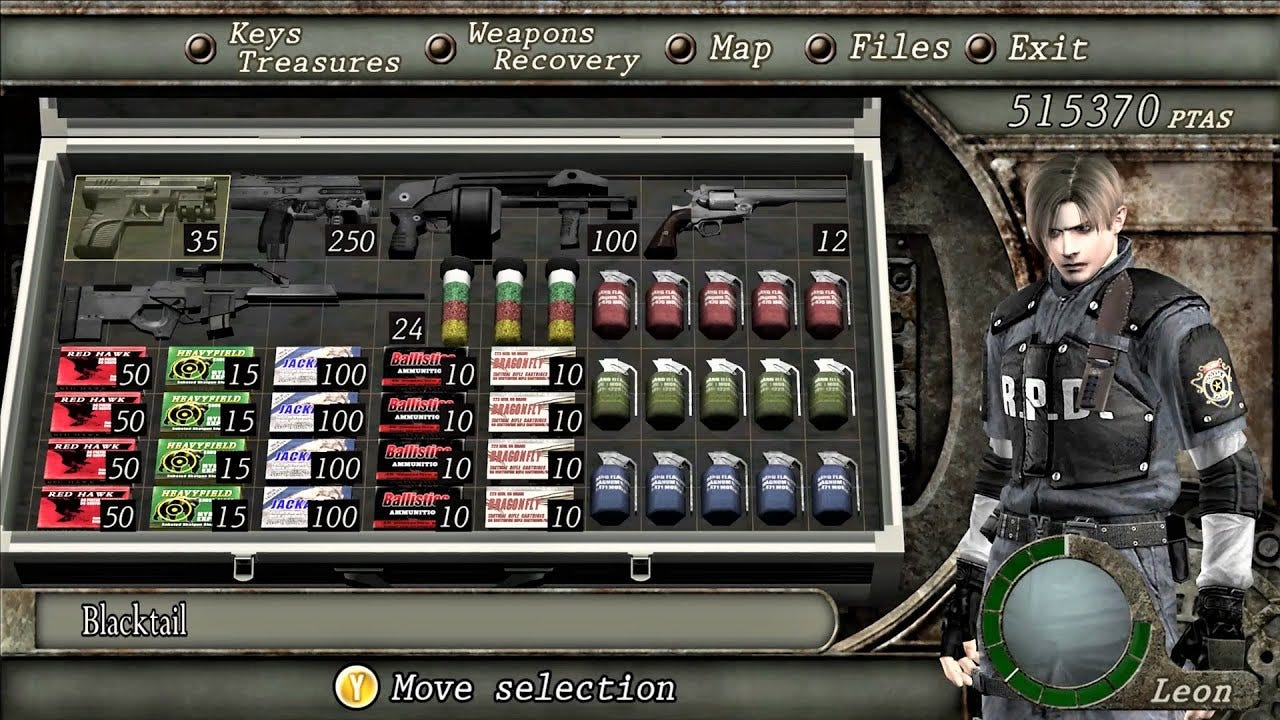 Resident Evil 4 Inventory ASMR Resident Evil 4 Inventory ASMR