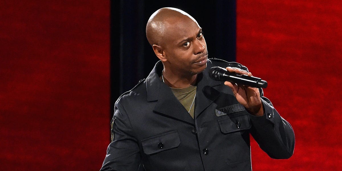 Dave Chappelle Is Right, Isn't He?