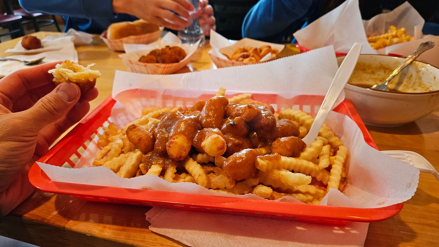 Poutine in Green Bay at The Booyah Shed