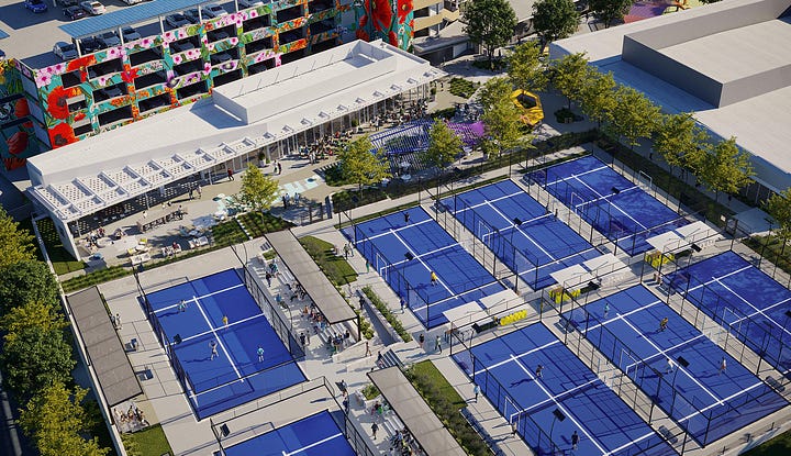 Padel clubs in California and Texas