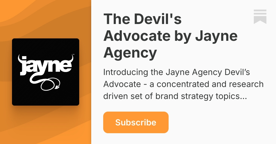 The Devil's Advocate by Jayne Agency | Brooke Foley | Substack