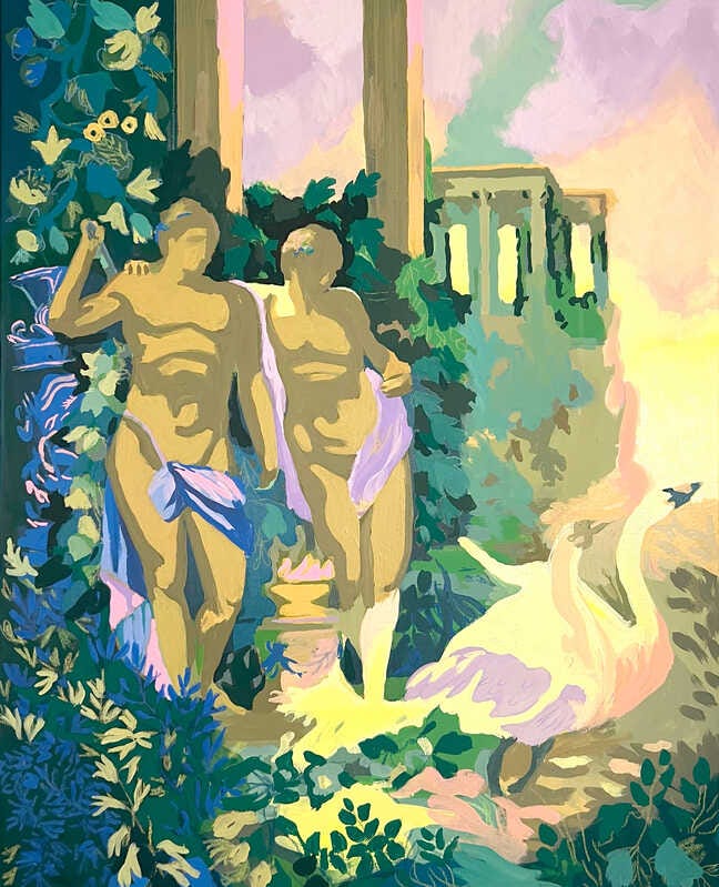 Ginger Williams-Cook | Gemini: Temple of Castor and Pollux (2024) |  Available for Sale | Artsy