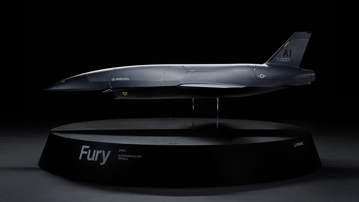 Anduril - ANDURIL INDUSTRIES ACQUIRES UAS DEVELOPER BLUE FORCE TECHNOLOGIES