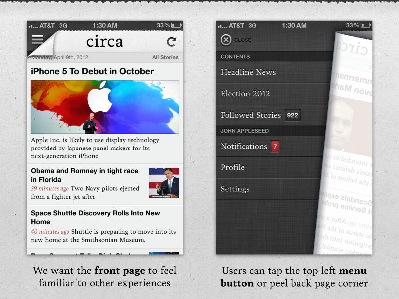 Blast from the past: Looking back to early 2012 at Circa News 1.0 pre-launch
