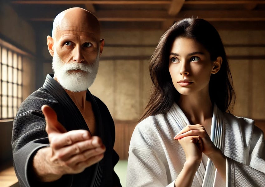 Here, take my hand...