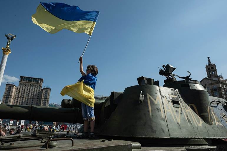 Ukrainians' commitment to fight off Russia grows stronger, as does their  expectation of victory, as war enters second year