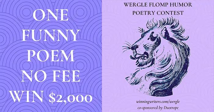 2026 Wergle Flomp Humor Poetry Contest | Almond Press 2026 Wergle Flomp Humor Poetry Contest | Almond Press