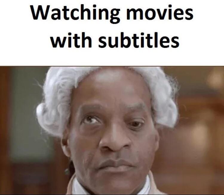 Who watches movies with subtitles? : Second Language Stategies