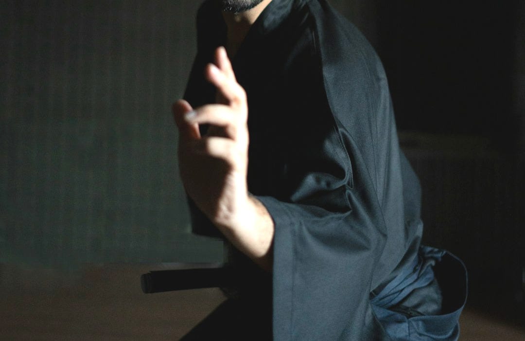 A man with a hat on his head