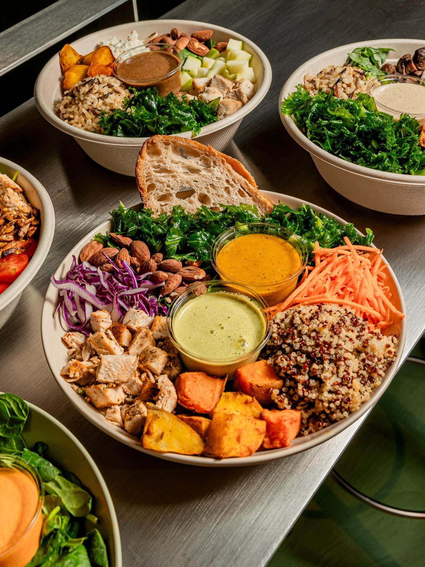 Greta salad bar