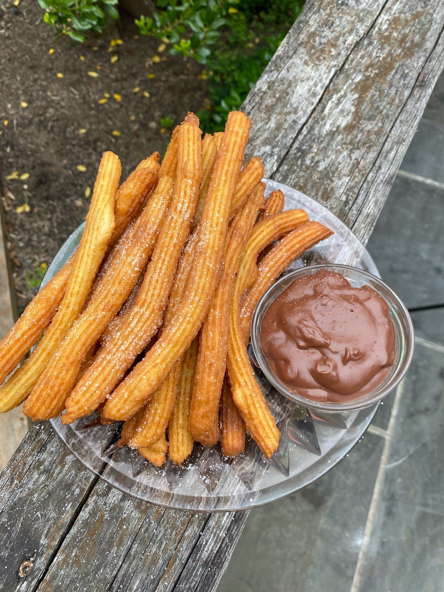 Churros con Chocolate