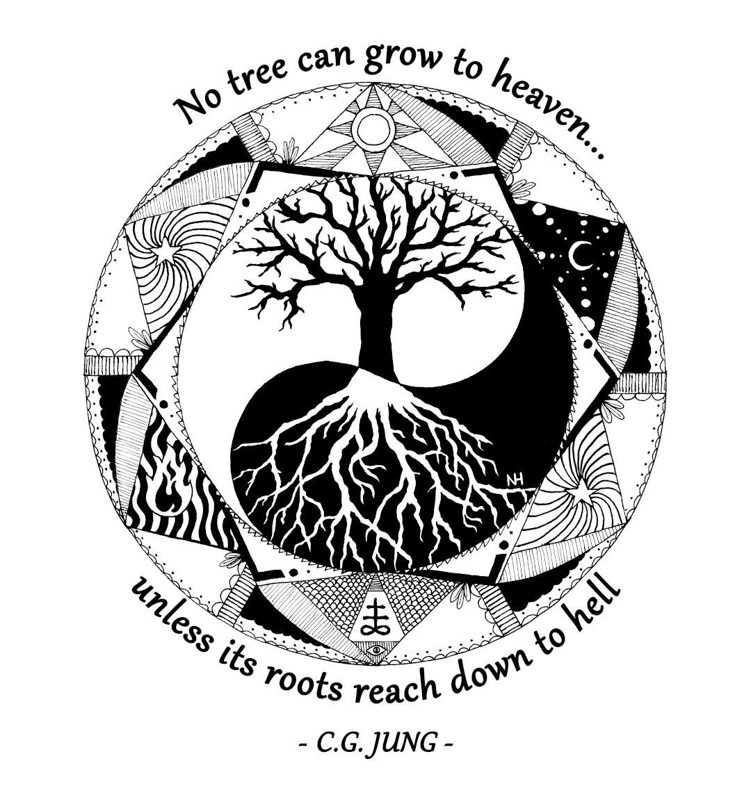 Carl Jung Roots Quote