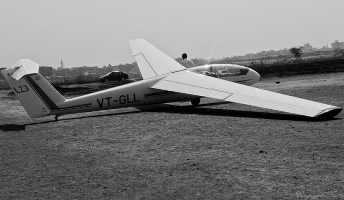 I flew in this Glider