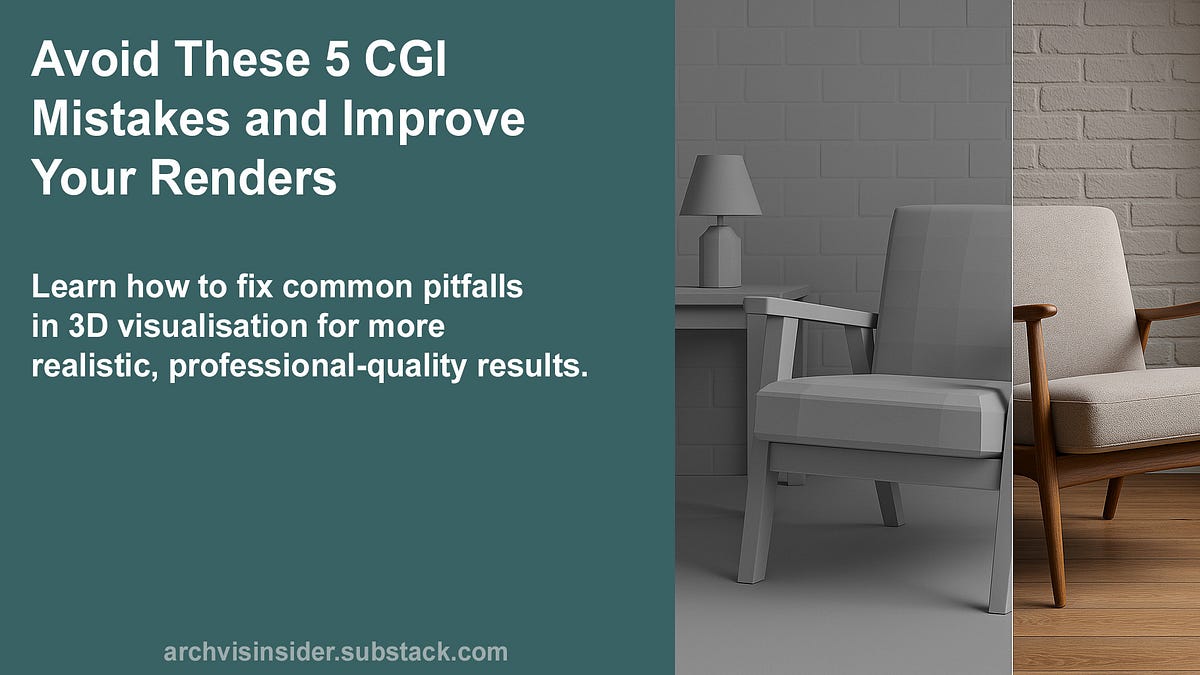 Avoid These 5 CGI Mistakes and Improve Your Renders