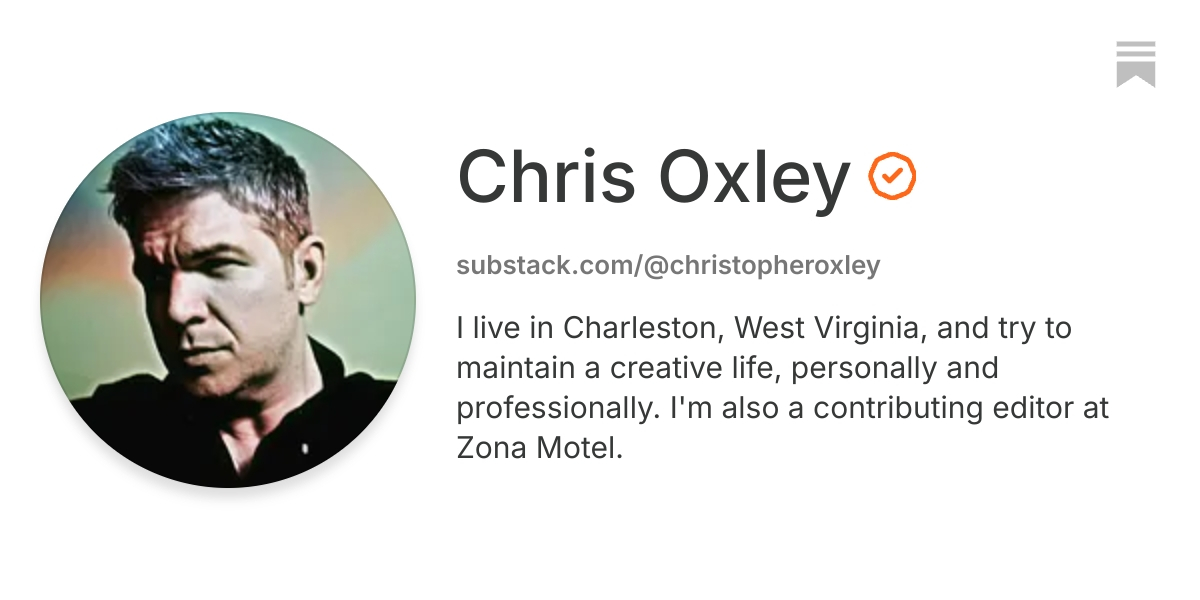 Chris Oxley | Substack