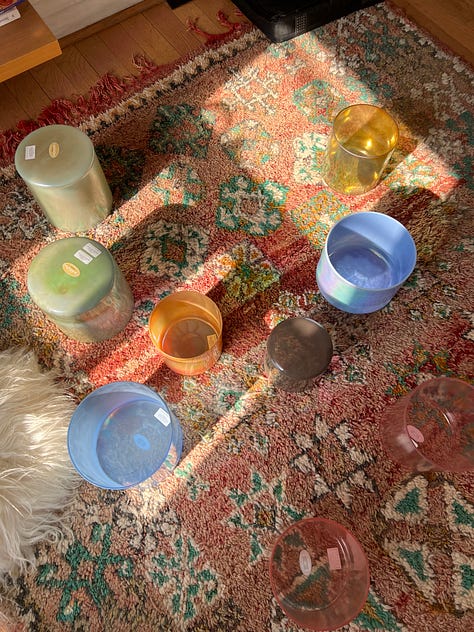 Imbolc, Ocean Drums, Divination and Crystal Tones