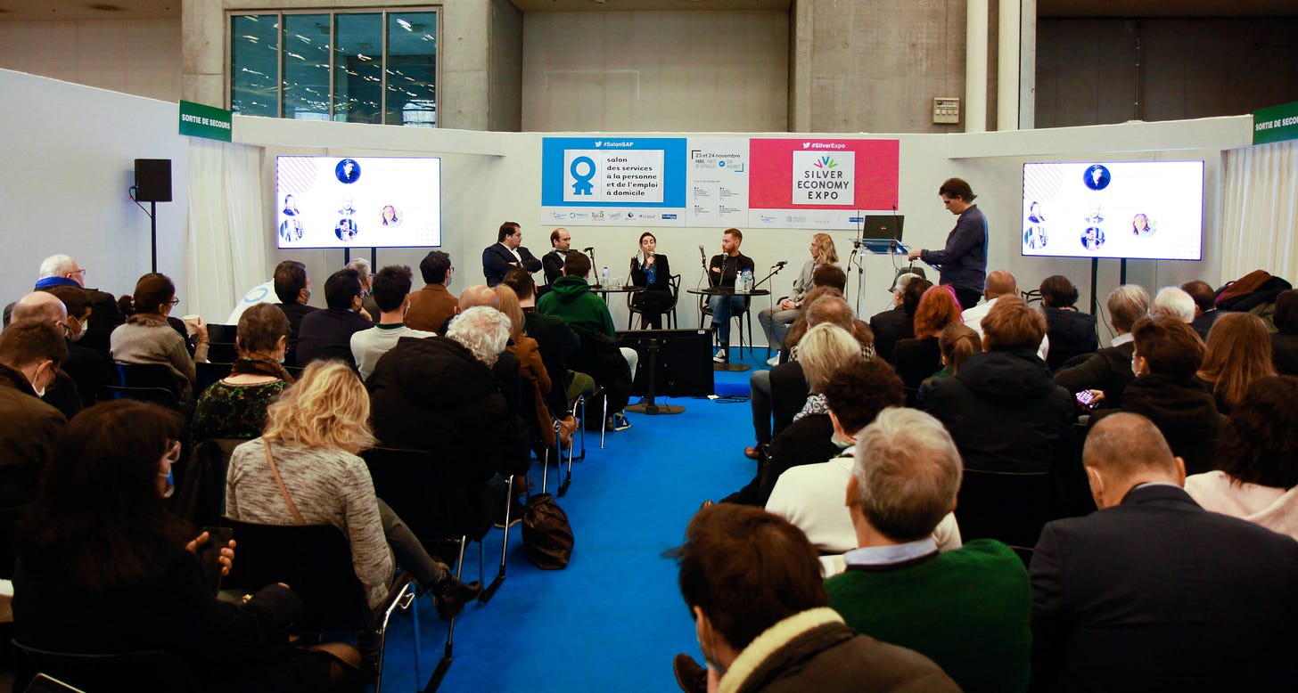 Conférence Sweet Home pour les investisseurs Silver Economy Expo 2021 Conférence Sweet Home pour les investisseurs Silver Economy Expo 2021