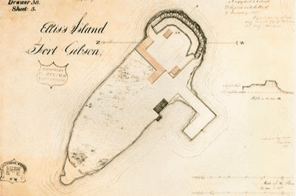Ellis Island Fort Gibson - New York Almanack Ellis Island Fort Gibson - New York Almanack