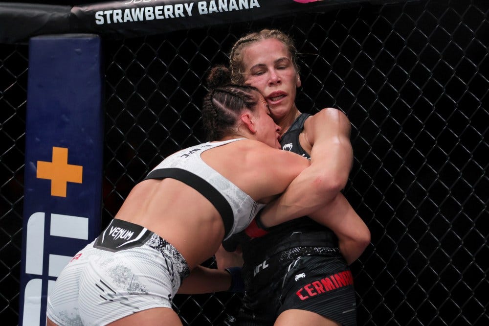 Maycee Barber def. Katlyn Cerminara at UFC 299: Best photos